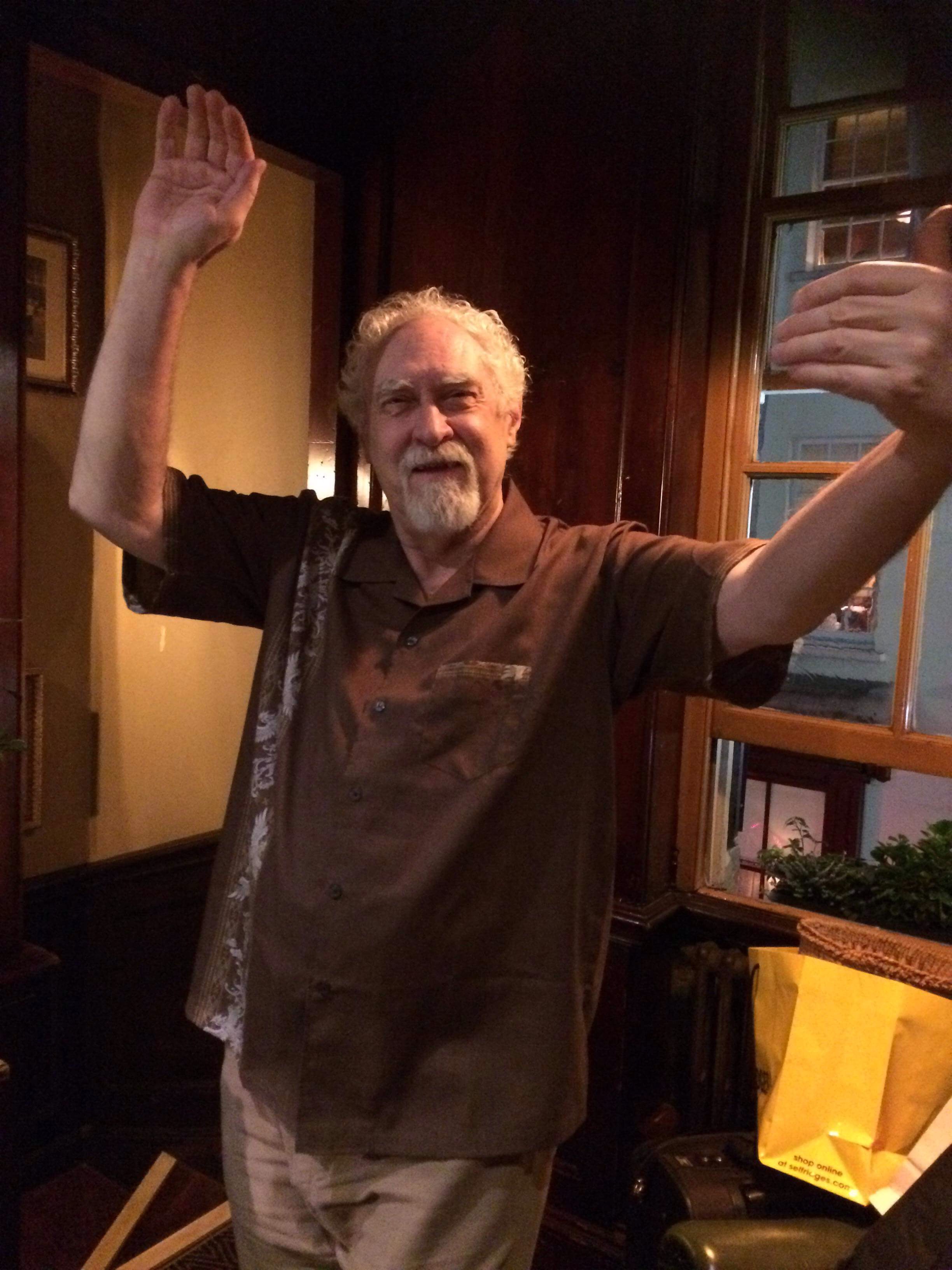David dancing